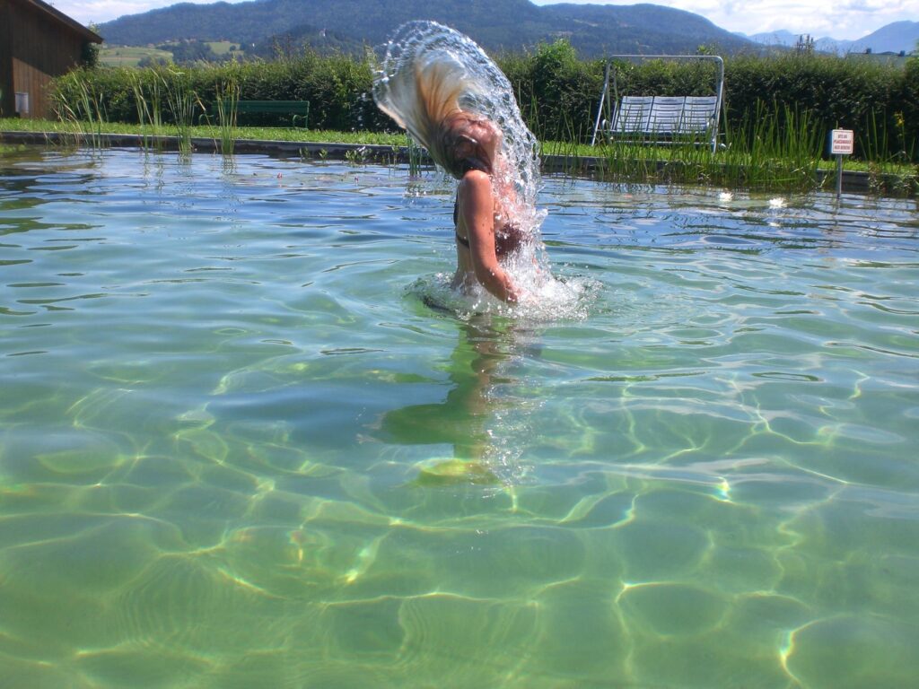 Naturbadeteich Gasthof Pension Thomashof